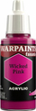 Акрилна боја The Army Painter Warpaints Fanatic Wicked Pink, 18 ml, розова