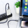 Kabllo karikimi HOCO, USB C në USB C, 240W PD 3.1, e zezë