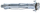 Set ankora çeliku Hex, 10x50mm, 4 copë, gri