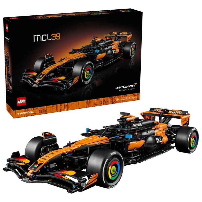 Lodër LEGO Technic McLaren MCL39 F1 42228, set ndërtimi, shumëngjyrëshe