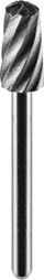 Frese Graphite HSS “bullet”, 6 mm, bosht 3.2 mm, ngjyrë argjendi