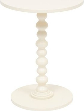 Tavolinë anësore Alix, 50x38x38cm, ivory