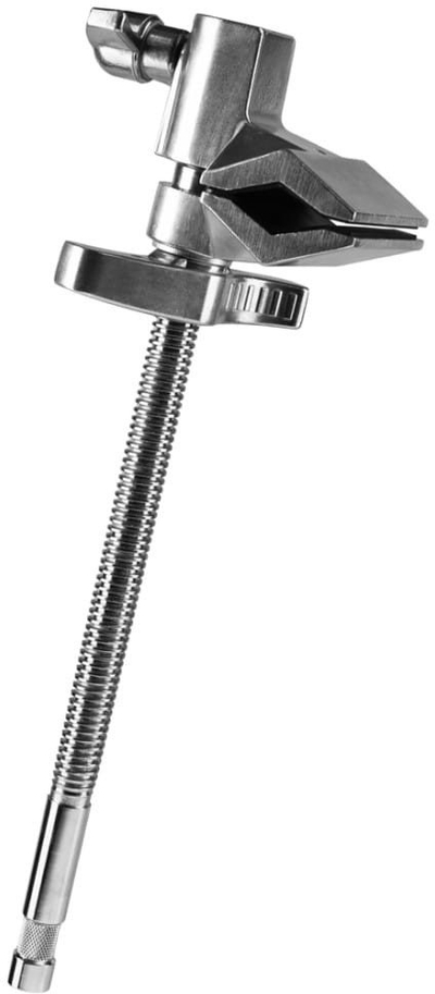 Капса студиска GlareOne Jaws Clamp 32cm, челик, пин 5/8\", црна