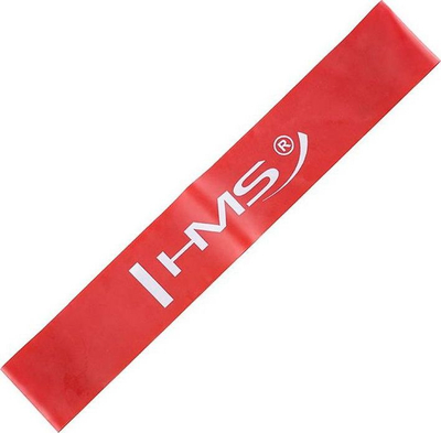 Shirit gome për ushtrime HMS Mini band GU04, i kuq