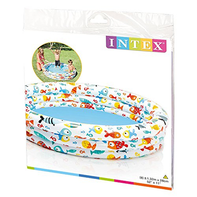 Pishinë fryrëse për kalamaj Intex Paddling Pool 59431, 132cm, 28cm, shumëngjyrëshe