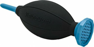 Четка со воздух за камера VisibleDust Zee Pro Blower, двоен филтер, професионална, сина