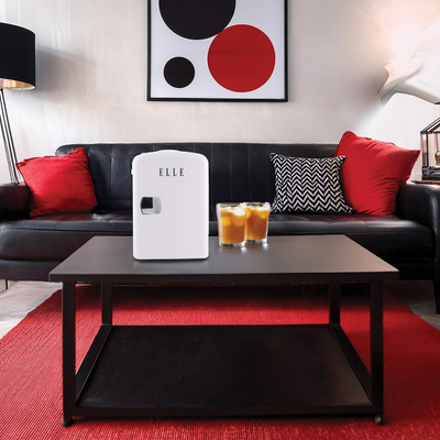 Mini frigorifer Elle Home ESDAF101WHEU, 4L, i bardhë