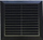Grilë ventilimi Awenta 20x20, rrjetë kundër insekteve, Ø150mm, e zezë