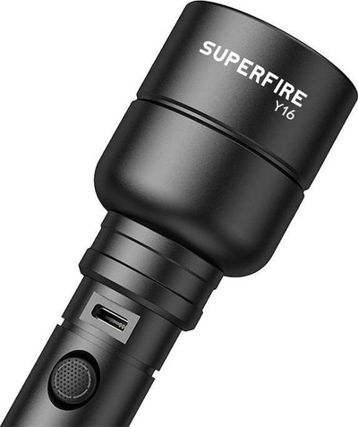 Elektrik dore Y16 Superfire, 1700	lm, 20 W, i zi