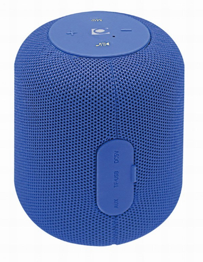 Altoparlant portativ Gembird SPK BT 15 B, Bluetooth, MicroSD USB, blu