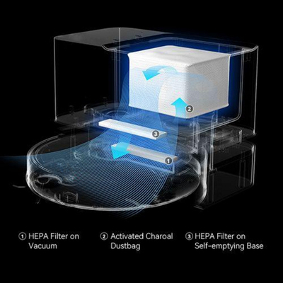 Fshesë robotike The Viomi Alpha 2 Pro, e zezë