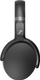 Kufje wireless Sennheiser HD 450BT, Bluetooth, me anulim zhurme, të zeza