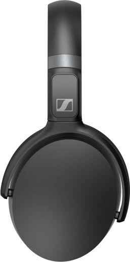 Kufje wireless Sennheiser HD 450BT, Bluetooth, me anulim zhurme, të zeza