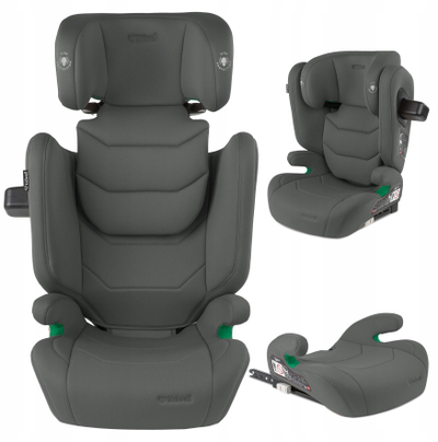Sedilje makine për kalamaj Kidwell TENDO, 100–150 cm, ISOFIX I-SIZE, gri