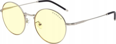 Syze kompjutri Gunnar Ellipse, xham amber, filtrim dritë blu 65%, kornizë argjendi