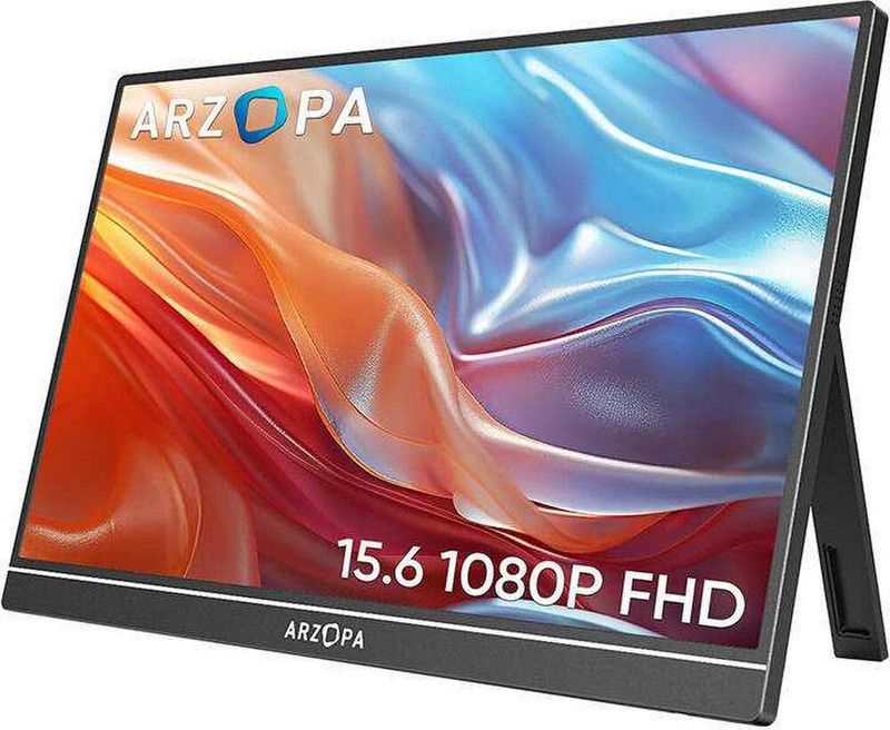 Monitor portativ Arzopa, 15.6", FHD 1080p, IPS, i zi