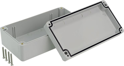 Kuti hermetike sipërfaqësore Elektro-Plast STRONG PHP-58, 158x82x55mm, IP67, gri