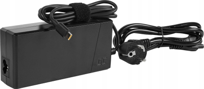 Adapter universal për laptop Green Cell AD140P, 130 W, me kabllo AC, i zi