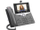 Telefon IP Cisco 8845 CP-8845-K9, ekran me ngjyra, kamerë video, gri e errët