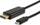 Kabllo USB Equip USB-C në DisplayPort, 1.8 m, e zezë