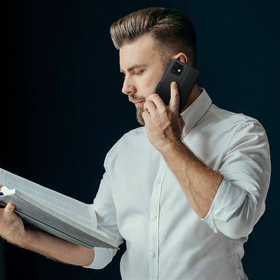 Kapak-portofol Motorola Moto E40 E20 Tech-Protect Wallet, lëkurë eko, me qëndrim, i zi