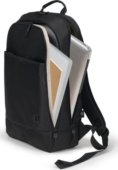 Çantë shpine për laptop Dicota Eco Slim Motion, 13"-15.6", poliester, e zezë