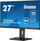 Monitor iiyama ProLite computer, 27", 1920 x 1080, 100 Hz, i zi