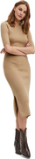 Fustan Vero Moda VMSCARLETT Regular Fit, bezhë