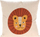 Jastëk për kalamajt Home Styling Collection Safari Lion, 40 x 40 cm, me shumë ngjyra