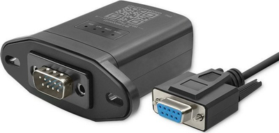 Modul Wi‑Fi Qoltec WiFi Plug Pro-03, për inverter solar, RS232, i zi