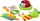 Lodër sportive Leantoys Ladybug 3n1, kërcim me litar, set për hedhje në shenjë, shumëngjyrëshe