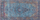 Tapet KANSU Cotton Area Rug, 80 x 150 cm, pambuk poliestër, blu