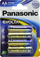 Bateri Panasonic Evolta AA / R6, 4 copë