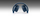 Kufje Bluetooth Muse M-276BTB, pa tela, blu