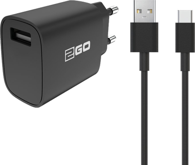 Karikues muri 2GO 795817, 18W, USB me kabllo USB‑C, i zi
