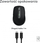 Maus Logitech Anywhere, wireless, Bluetooth, USB-C, i hirt