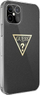 Kapak telefoni Guess Metallic Collection HardCase, për iPhone 12 mini, i zi