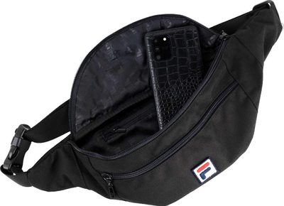 Торбичка за струк Fila Bissau FBU0010-80009, coated canvas, црна