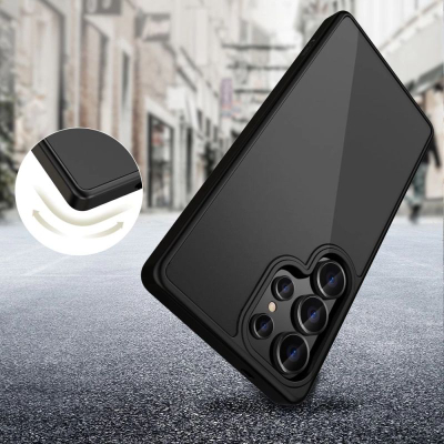 Mbrojtëse telefoni Tech-Protect Magmat për Galaxy S25 Ultra, TPU edhe polikarbonat, matte, e zezë