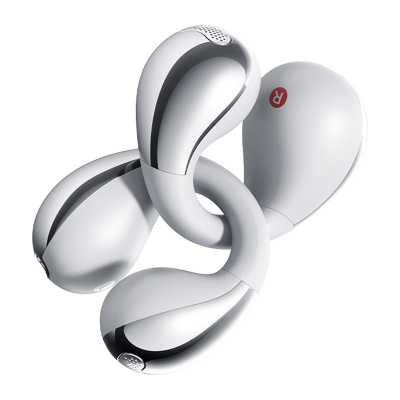 Kufje wireless QCY Crossky C30S, Bluetooth, Hi-Res LDAC, argjend