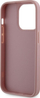 Husë telefoni Guess GUHCP14LHDGTPP për iPhone 14 Pro, hardcase me rhinestone, rozë