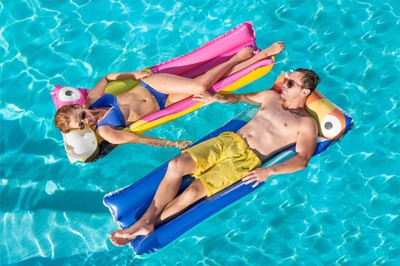 Shtrat notues me ajër Bestway 44021, 183 x 76 cm, me toucan, blu