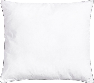 Set jastëkësh PELISTER Microfibre, 80 x 80 cm, profil i ulët, të bardhë