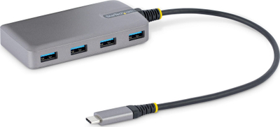 HUB USB StarTech me 4 porta USB C, 5Gbps, gri