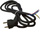 Kabllo lidhëse Emos H05VV-F S18312, 3 x 1mm², 2m, i zi