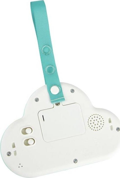 Lodër varëse muzikore Hape Cloud, me drita, me melodi për qetësim, për bebe