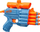 Lodër blaster Nerf Elite 2.0 Prospect QS-4, 4 tyta, 8 shigjeta, shumëngjyrëshe