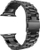 Rrip metalik Mercury për Apple Watch, 38/40/41mm, çelik inox, i zi