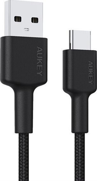 Kabllo USB-A në USB-C Aukey, 1 m, e zezë