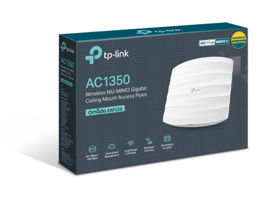 Pikë aksesi TP-Link EAP225, AC1350, MU-MIMO, e bardhë
